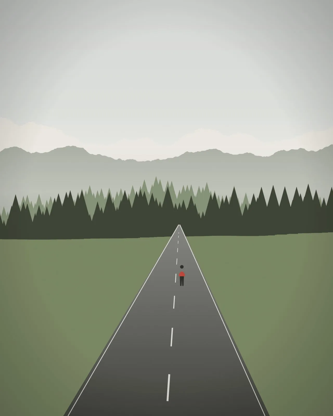 Lärchenallee, Val di Funes · Dolomiten