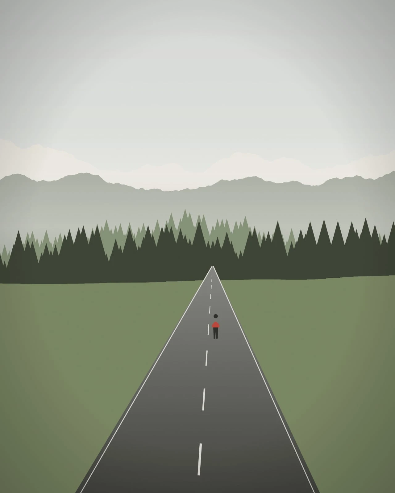 Lärchenallee, Val di Funes · Dolomiten