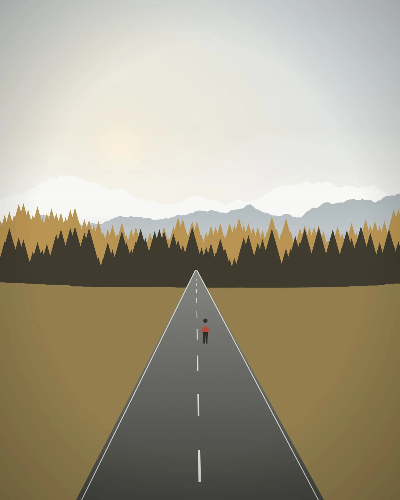 Über den Pass